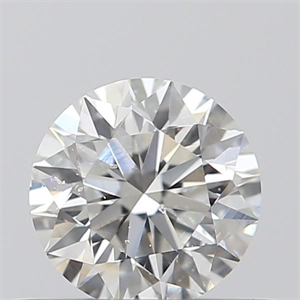 Picture of Natural Diamond 0.40 Carats, Round with Excellent Cut, F Color, SI2 Clarity and Certified by GIA