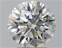 Natural Diamond 2.61 Carats, Round with Excellent Cut, H Color, VS2 Clarity and Certified by GIA