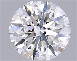 Picture of Natural Diamond 0.40 Carats, Round with Excellent Cut, G Color, SI1 Clarity and Certified by GIA