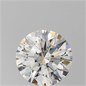 Natural Diamond 2.01 Carats, Round with Excellent Cut, J Color, SI1 Clarity and Certified by GIA