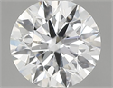 Natural Diamond 0.40 Carats, Round with Excellent Cut, G Color, VS2 Clarity and Certified by GIA