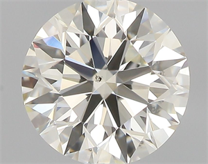 Picture of Natural Diamond 0.50 Carats, Round with Excellent Cut, J Color, VS2 Clarity and Certified by IGI