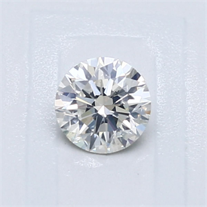 Picture of Natural Diamond 0.50 Carats, Round with Very Good Cut, H Color, SI2 Clarity and Certified by GIA