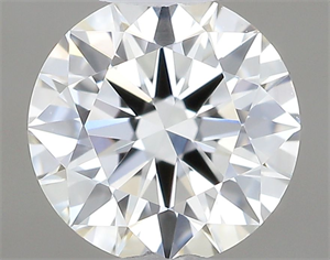 Picture of Natural Diamond 0.40 Carats, Round with Very Good Cut, J Color, VVS2 Clarity and Certified by GIA