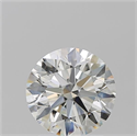 Natural Diamond 2.01 Carats, Round with Excellent Cut, I Color, VS1 Clarity and Certified by GIA