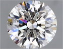 Natural Diamond 0.45 Carats, Round with Excellent Cut, H Color, VS1 Clarity and Certified by GIA