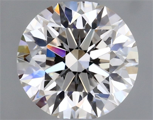 Picture of Natural Diamond 0.45 Carats, Round with Excellent Cut, H Color, VS1 Clarity and Certified by GIA