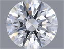 Natural Diamond 0.50 Carats, Round with Excellent Cut, G Color, SI2 Clarity and Certified by IGI