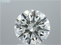 Natural Diamond 2.01 Carats, Round with Excellent Cut, F Color, SI1 Clarity and Certified by GIA