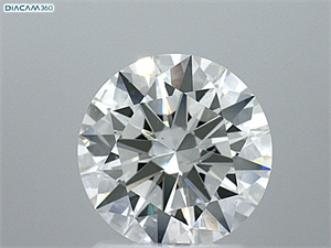 Picture of Natural Diamond 2.01 Carats, Round with Excellent Cut, F Color, SI1 Clarity and Certified by GIA