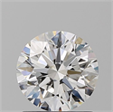 Natural Diamond 1.21 Carats, Round with Excellent Cut, E Color, VVS1 Clarity and Certified by GIA