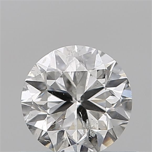 Picture of Natural Diamond 0.50 Carats, Round with Very Good Cut, G Color, I1 Clarity and Certified by GIA