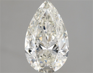 Picture of Natural Diamond 1.70 Carats, Pear with  Cut, H Color, VS2 Clarity and Certified by IGI