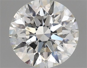 Picture of Natural Diamond 0.50 Carats, Round with Excellent Cut, J Color, SI2 Clarity and Certified by GIA