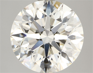 Picture of Natural Diamond 3.01 Carats, Round with Excellent Cut, J Color, SI1 Clarity and Certified by GIA