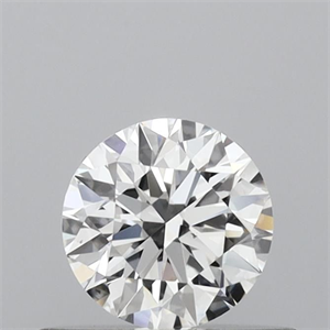 Picture of Natural Diamond 0.42 Carats, Round with Excellent Cut, G Color, VS2 Clarity and Certified by GIA