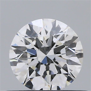 Picture of Natural Diamond 0.43 Carats, Round with Excellent Cut, E Color, VS2 Clarity and Certified by GIA