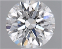 Natural Diamond 0.42 Carats, Round with Excellent Cut, G Color, VS1 Clarity and Certified by GIA