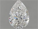 Natural Diamond 1.00 Carats, Pear with  Cut, F Color, VS2 Clarity and Certified by GIA