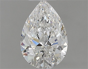 Picture of Natural Diamond 1.00 Carats, Pear with  Cut, F Color, VS2 Clarity and Certified by GIA