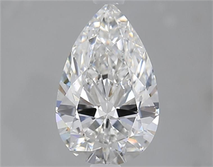 Picture of Natural Diamond 2.01 Carats, Pear with  Cut, E Color, VS2 Clarity and Certified by GIA