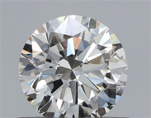 Picture of Natural Diamond 0.60 Carats, Round with Very Good Cut, J Color, VS2 Clarity and Certified by GIA