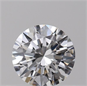 Natural Diamond 0.40 Carats, Round with Excellent Cut, D Color, VS1 Clarity and Certified by GIA