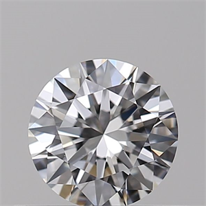 Picture of Natural Diamond 0.40 Carats, Round with Excellent Cut, D Color, VS1 Clarity and Certified by GIA