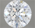 Natural Diamond 0.50 Carats, Round with Good Cut, E Color, SI1 Clarity and Certified by GIA