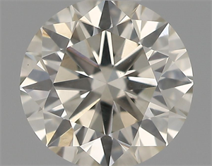 Picture of Natural Diamond 0.48 Carats, Round with Excellent Cut, J Color, SI1 Clarity and Certified by IGI