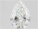 Natural Diamond 0.70 Carats, Pear with  Cut, F Color, VS2 Clarity and Certified by GIA