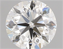 Natural Diamond 0.40 Carats, Round with Very Good Cut, G Color, VVS2 Clarity and Certified by GIA