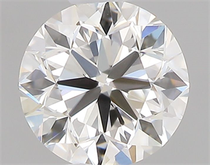 Picture of Natural Diamond 0.40 Carats, Round with Very Good Cut, G Color, VVS2 Clarity and Certified by GIA