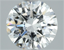 Natural Diamond 2.02 Carats, Round with Excellent Cut, D Color, VVS1 Clarity and Certified by GIA