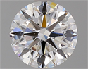 Natural Diamond 1.01 Carats, Round with Excellent Cut, E Color, IF Clarity and Certified by GIA