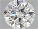 Natural Diamond 0.40 Carats, Round with Very Good Cut, G Color, SI2 Clarity and Certified by GIA