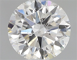 Picture of Natural Diamond 0.40 Carats, Round with Very Good Cut, G Color, SI2 Clarity and Certified by GIA