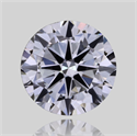 Natural Diamond 0.50 Carats, Round with Good Cut, I Color, SI1 Clarity and Certified by GIA