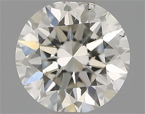 Picture of Natural Diamond 0.40 Carats, Round with Excellent Cut, H Color, VS2 Clarity and Certified by IGI