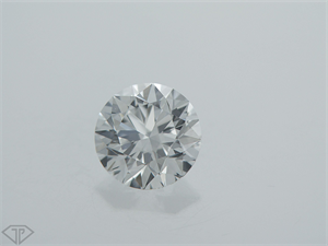 Picture of Natural Diamond 0.40 Carats, Round with Excellent Cut, F Color, VS2 Clarity and Certified by GIA