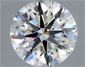 Natural Diamond 2.04 Carats, Round with Excellent Cut, H Color, VVS2 Clarity and Certified by GIA