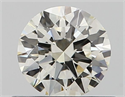 Natural Diamond 0.50 Carats, Round with Very Good Cut, K Color, VS2 Clarity and Certified by GIA