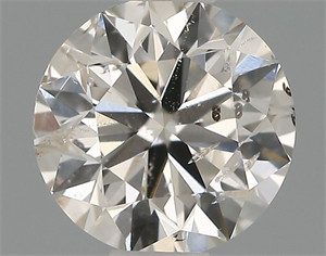 Picture of Natural Diamond 0.49 Carats, Round with Very Good Cut, J Color, SI2 Clarity and Certified by IGI