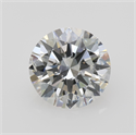 Natural Diamond 3.01 Carats, Round with Excellent Cut, E Color, I1 Clarity and Certified by GIA