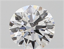 Natural Diamond 0.40 Carats, Round with Excellent Cut, D Color, VS2 Clarity and Certified by GIA