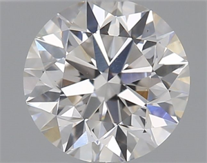 Picture of Natural Diamond 0.40 Carats, Round with Very Good Cut, H Color, VS2 Clarity and Certified by GIA