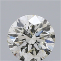 Natural Diamond 0.40 Carats, Round with Excellent Cut, I Color, SI2 Clarity and Certified by IGI