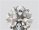 Natural Diamond 2.01 Carats, Round with Excellent Cut, J Color, SI2 Clarity and Certified by GIA