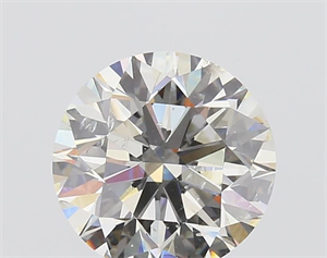 Picture of Natural Diamond 2.01 Carats, Round with Excellent Cut, J Color, SI2 Clarity and Certified by GIA