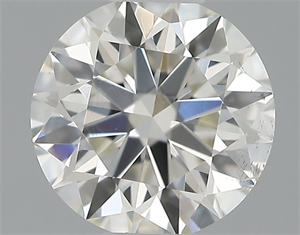 Picture of Natural Diamond 0.40 Carats, Round with Excellent Cut, H Color, VS2 Clarity and Certified by IGI